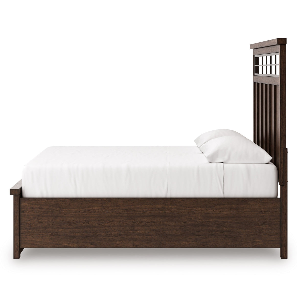 Taffenbrook Medium Brown King Storage Platform Bed by Ashley at Eve Furniture