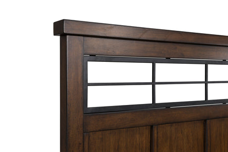 Taffenbrook Medium Brown Queen Storage Platform Bed by Ashley at Eve Furniture