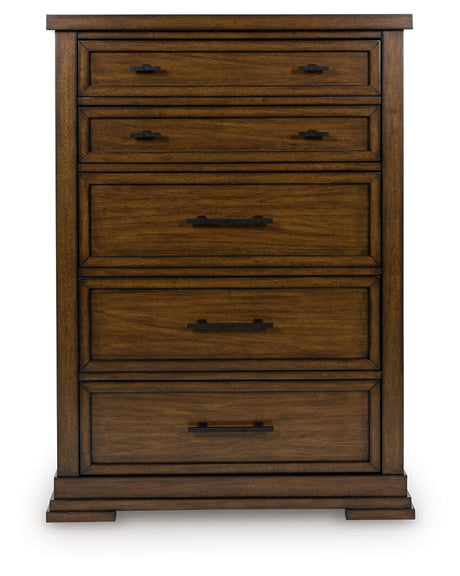 Taffenbrook Medium Brown Storage Platform Set by Ashley at Eve Furniture