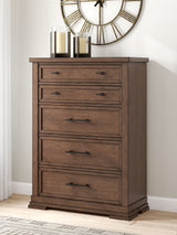 Taffenbrook Medium Brown Storage Platform Set by Ashley at Eve Furniture