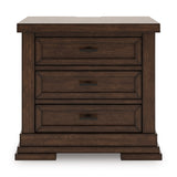 Taffenbrook Medium Brown Storage Platform Set by Ashley at Eve Furniture