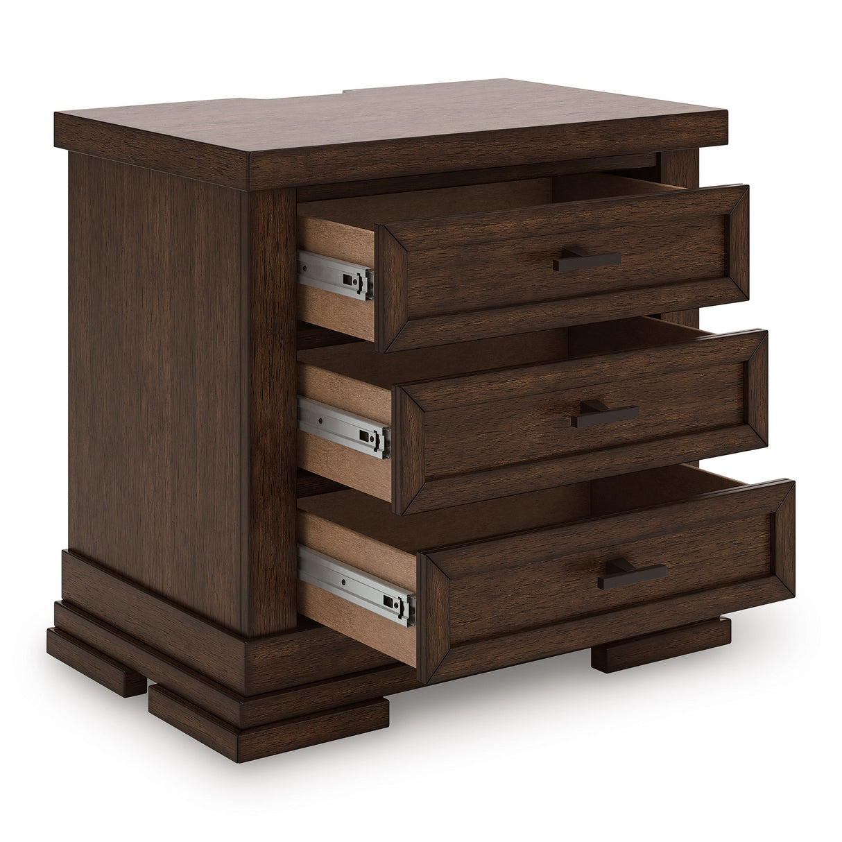 Taffenbrook Medium Brown Storage Platform Set by Ashley at Eve Furniture