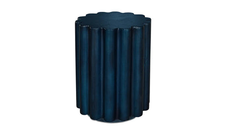 Taffy Accent Table Navy Blue by Moe's Home at Eve Furniture