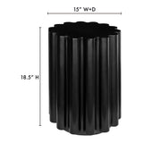 Taffy Black Accent Table by Moe's Home at Eve Furniture