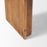 Tahira Rectangular Recycled Wooden Bench by Mercana at Eve Furniture