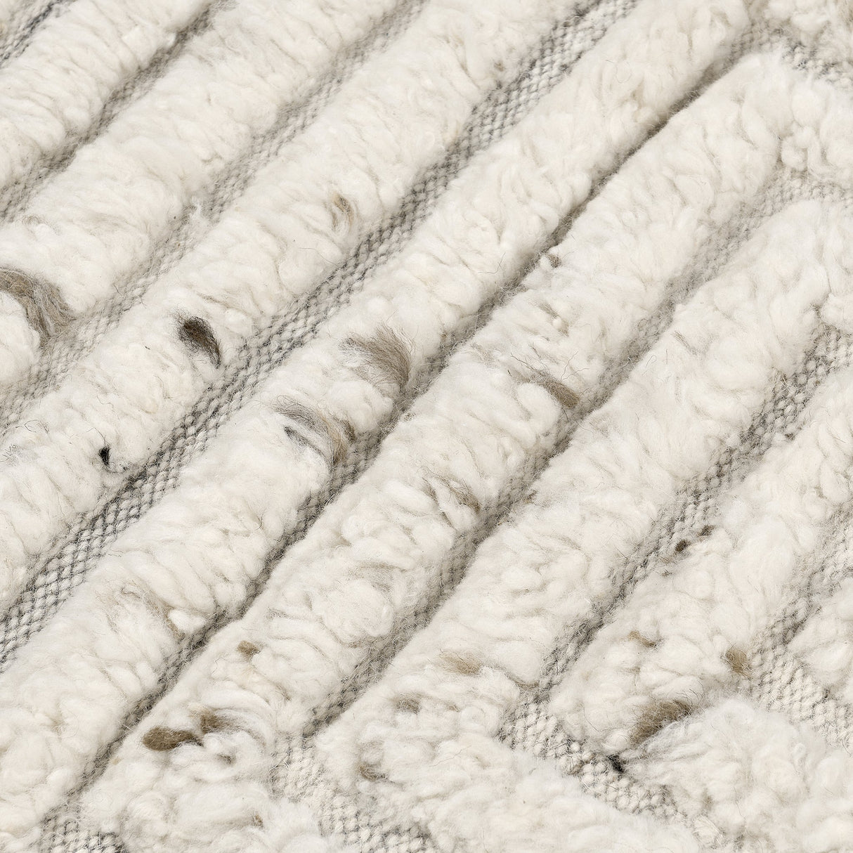 Tahoe Ivory Wool Rug by Classic Home at Eve Furniture
