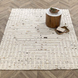Tahoe Ivory Wool Rug by Classic Home at Eve Furniture