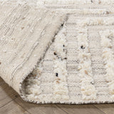 Tahoe Ivory Wool Rug by Classic Home at Eve Furniture