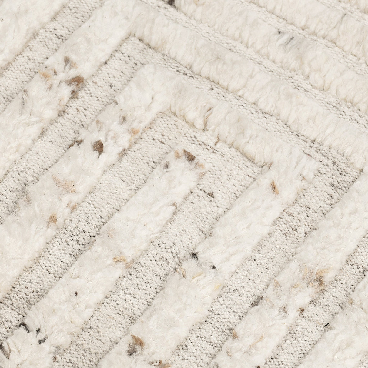 Tahoe Ivory Wool Rug by Classic Home at Eve Furniture