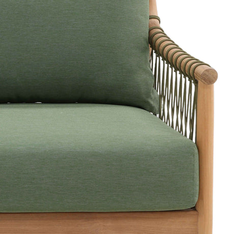 Tahoe Outdoor Sofa, Green by Dovetail at Eve Furniture