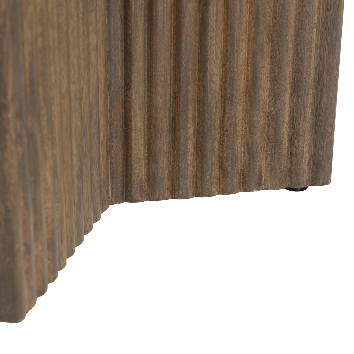 Tailo White & Brass Side Table by Zuomod at Eve Furniture