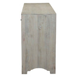 Taj 71" Dresser with Plinth Base in Carved Heirloom White by Home Trends & Design at Eve Furniture