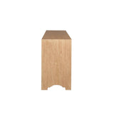 Taj 71" Dresser with Plinth Base in Whitewash by Home Trends & Design at Eve Furniture