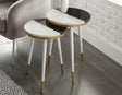 Taj Marble Top Nesting Tables by Steve Silver at Eve Furniture