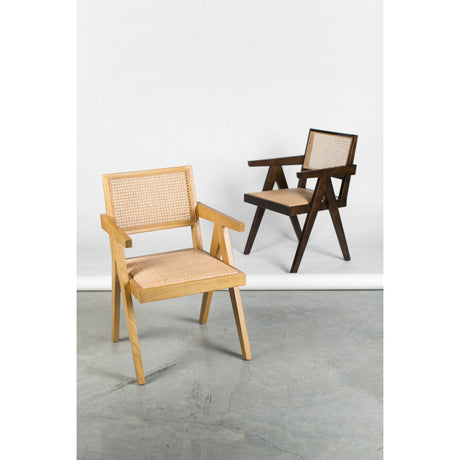 Takashi Dark Brown Chair (Set of 2) by MOES at Eve Furniture