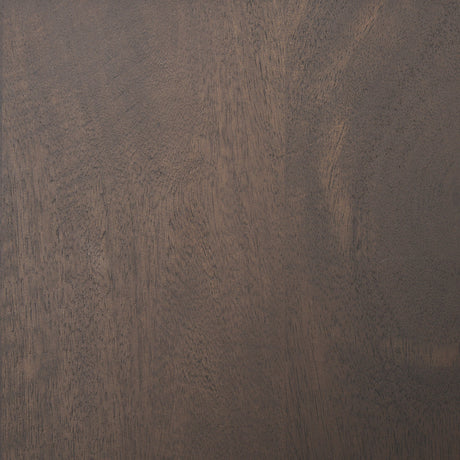 Takoda Dark Brown Wood Tapered Drum Accent Table by Mercana at Eve Furniture