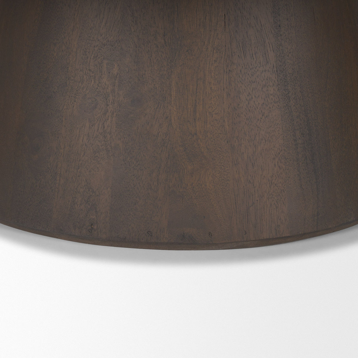 Takoda Dark Brown Wood Tapered Drum Nesting Coffee Tables by Mercana at Eve Furniture