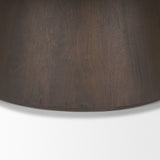 Takoda Dark Brown Wood Tapered Drum Nesting Coffee Tables by Mercana at Eve Furniture
