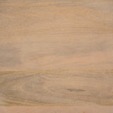 Takoda Light Brown Wood Tapered Drum Accent Table by Mercana at Eve Furniture