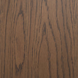 Takota Dark Brown Rectangular Oak Wood w/ Birch Wood Legs Extendable Dining Table by Mercana at Eve Furniture