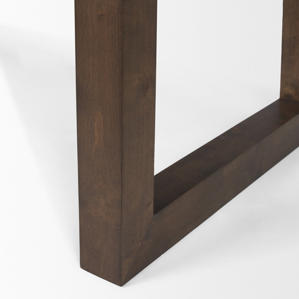 Takota Dark Brown Rectangular Oak Wood w/ Birch Wood Legs Extendable Dining Table by Mercana at Eve Furniture