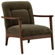 Talesa Chair, Olive by Dovetail at Eve Furniture