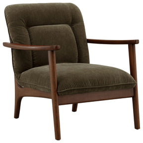 Talesa Chair, Olive by Dovetail at Eve Furniture