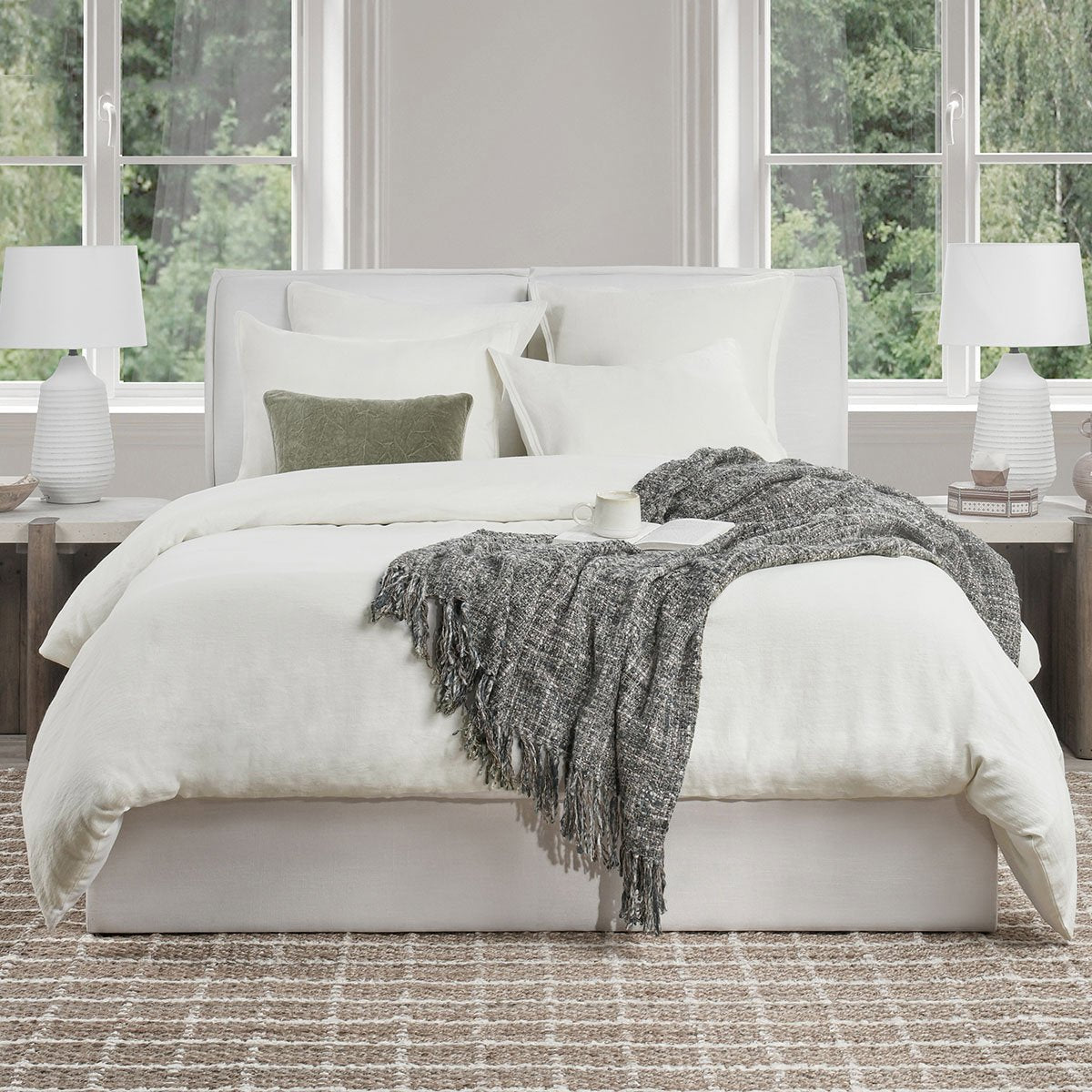 Talia Cloud Duvet Collection by Classic Home at Eve Furniture