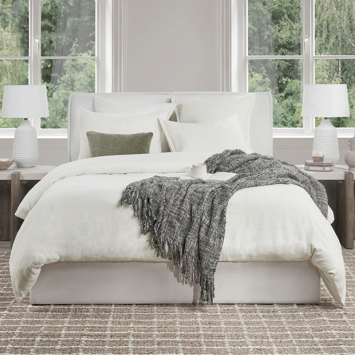 Talia Cloud Duvet Collection by Classic Home at Eve Furniture