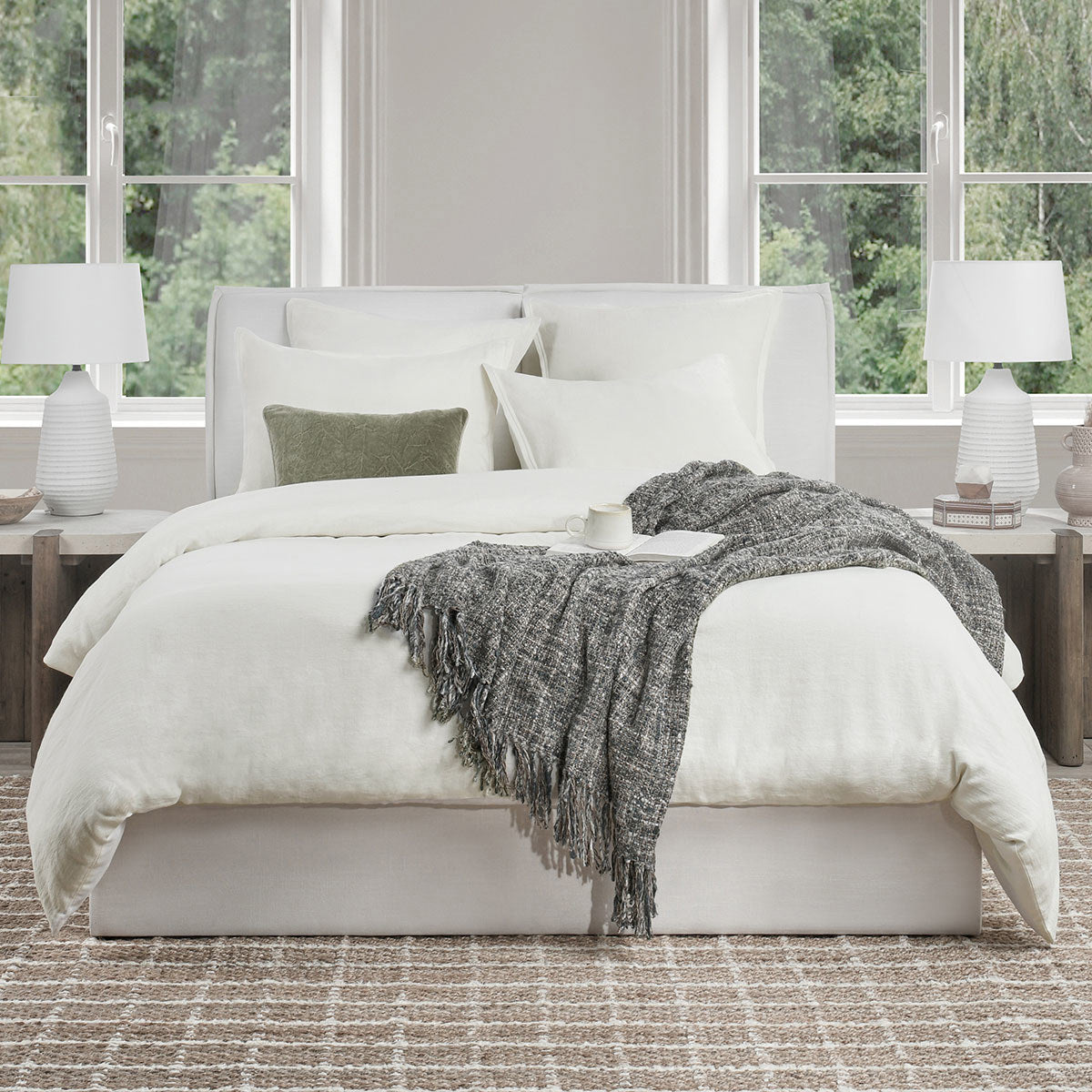 Talia Cloud Duvet Collection by Classic Home at Eve Furniture