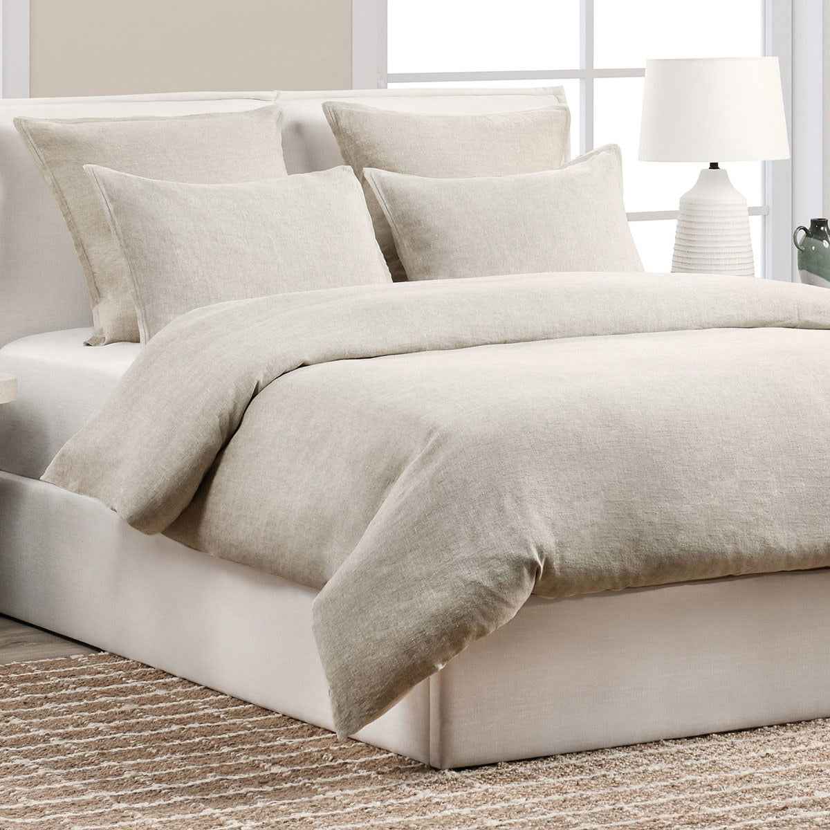Talia Natural Duvet Collection by Classic Home at Eve Furniture