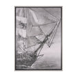 Tall Ship I by Mercana Studio a Hand Embellished Textured Framed Canvas by Mercana at Eve Furniture