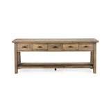 Talladega 5 Drawer Console Table by Classic Home at Eve Furniture
