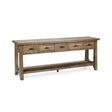 Talladega 5 Drawer Console Table by Classic Home at Eve Furniture