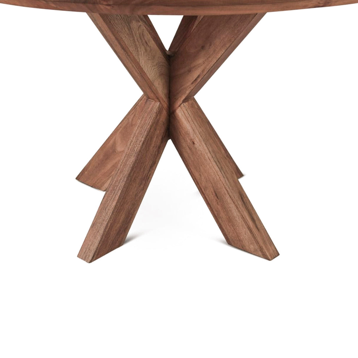 Tallinn 54" Round Dining Table in Weathered Acacia by Home Trends & Design at Eve Furniture