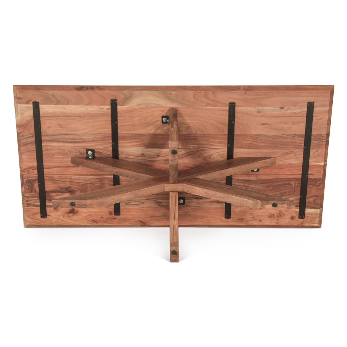 Tallinn 78" Dining Table in Weathered Acacia by Home Trends & Design at Eve Furniture