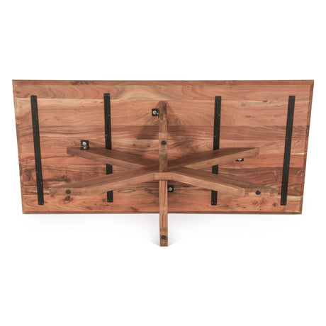 Tallinn 78" Dining Table in Weathered Acacia by Home Trends & Design at Eve Furniture