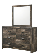 Tallulah Grayish Brown Bedroom Mirror (Mirror Only) by Crown Mark at Eve Furniture
