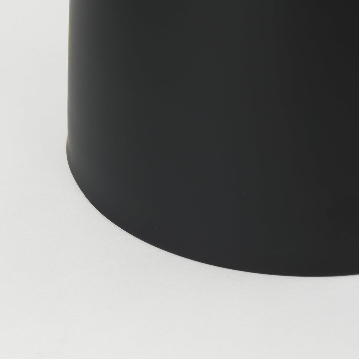 Talulla 16.5L x 16.5W x 19.7H Matte Black Metal Accent Table by Mercana at Eve Furniture