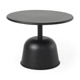 Talulla 19.7L x 19.7W x 14.8H Metal Matte Black Accent Table by Mercana at Eve Furniture