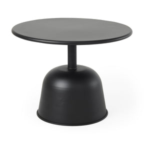 Talulla 19.7L x 19.7W x 14.8H Metal Matte Black Accent Table by Mercana at Eve Furniture