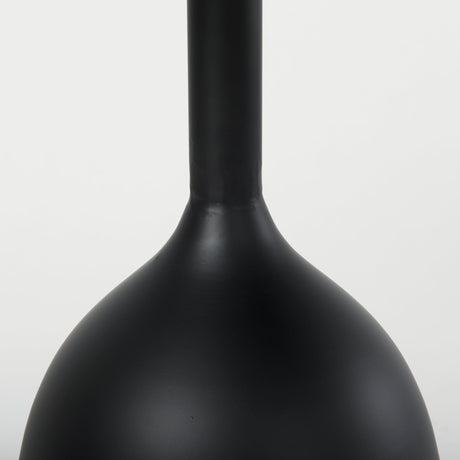 Talulla Matte Black Metal Accent Table by Mercana at Eve Furniture