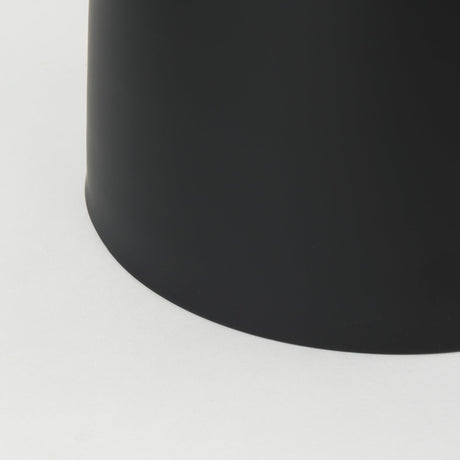 Talulla Matte Black Metal Accent Table by Mercana at Eve Furniture