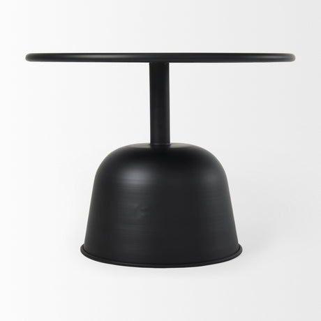 Talulla Metal Matte Black Accent Table by Mercana at Eve Furniture