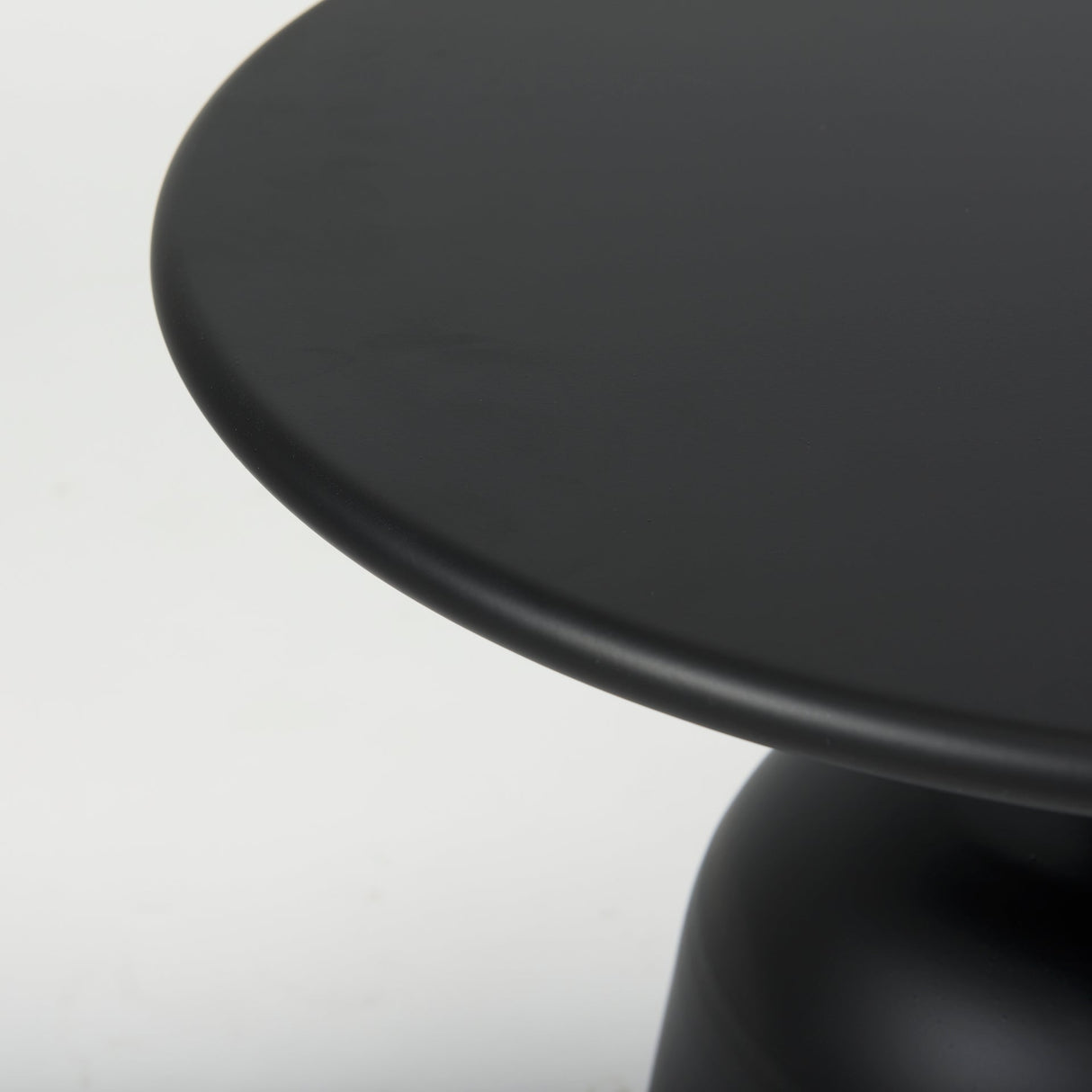 Talulla Metal Matte Black Accent Table by Mercana at Eve Furniture