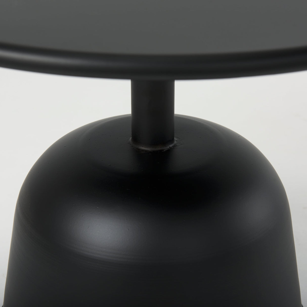 Talulla Metal Matte Black Accent Table by Mercana at Eve Furniture