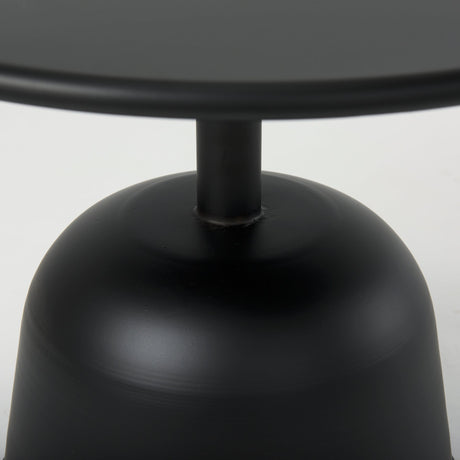 Talulla Metal Matte Black Accent Table by Mercana at Eve Furniture