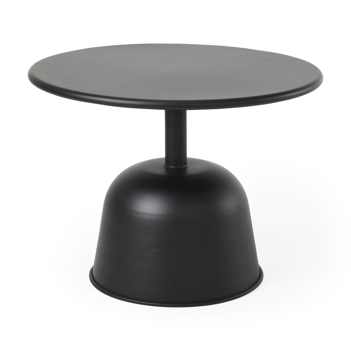 Talulla Metal Matte Black Accent Table by Mercana at Eve Furniture