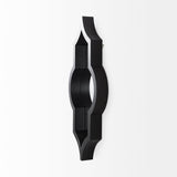 Tamanar Black Wood Frame Wall Mirror by Mercana at Eve Furniture