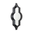 Tamanar Black Wood Frame Wall Mirror by Mercana at Eve Furniture